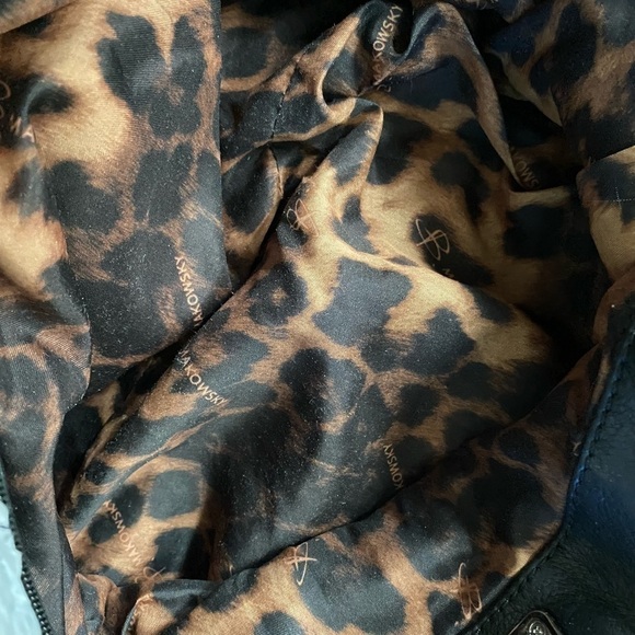 B. Mackowsky Black Leather Handbag - Picture 11 of 15